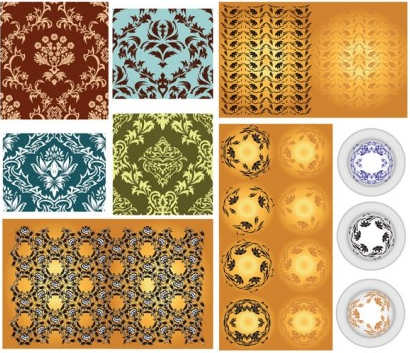 classical pattern vector graphics