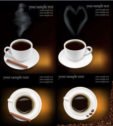 coffee theme Illustration vector