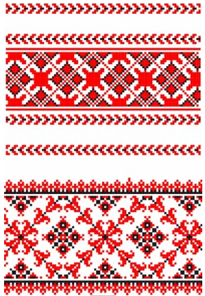 cross stitch patterns 05 vector