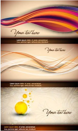 curve background vector