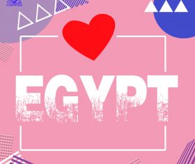 Egypt Poster Background Photo