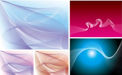 dream dynamic lines Free vector