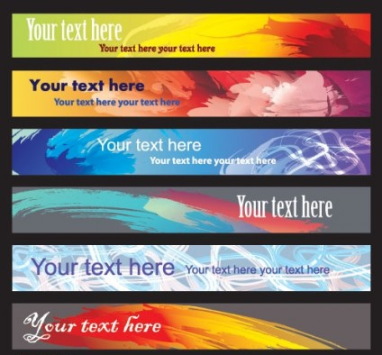 dynamic banners 05 vector
