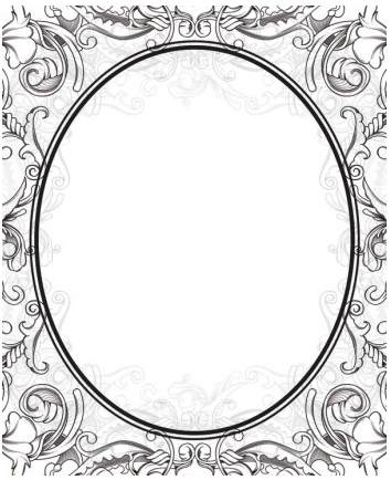 europeanstyle lace border pattern creative vector