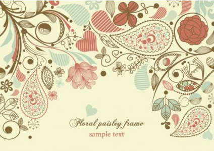 floral background pattern 01 vectors graphic