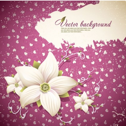 floral background shading 01 vector