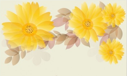 flowers background 01 design vector