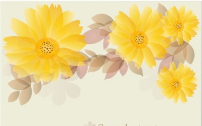 flowers background 01 vector