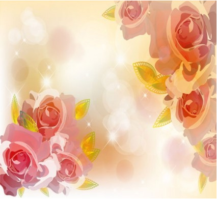 flowers background 02 creative vector free download