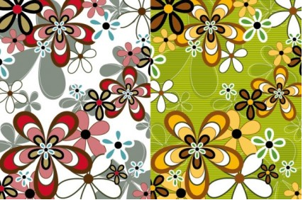 flowers background 03 vector