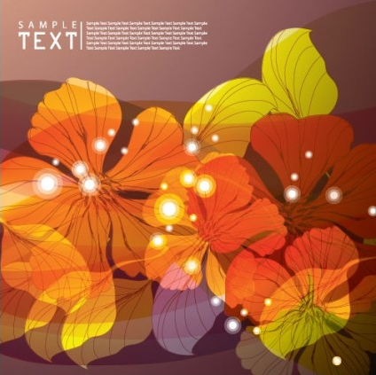 flowers background 2 design vector