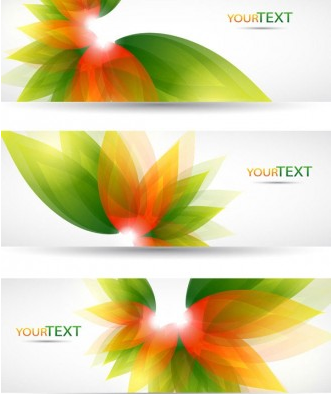 flowers background banner template vectors graphic