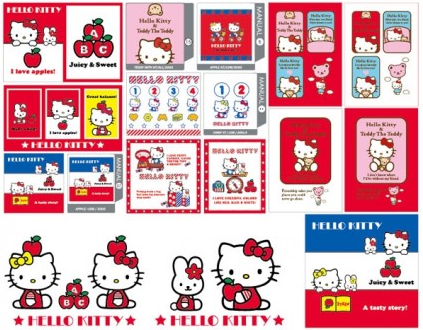 hello kitty official vector free download
