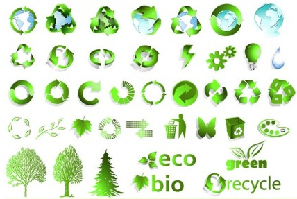 logo recyclable vector graphics