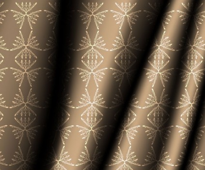 pattern curtains 02 vector