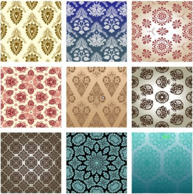 pattern wallpaper 01 vector