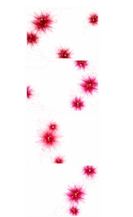 purple flower background creative vector