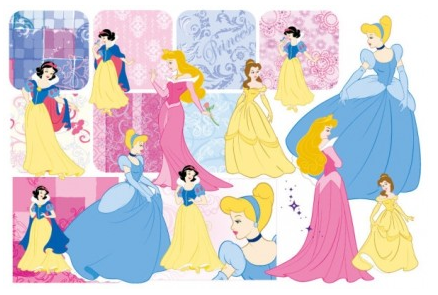 snow white and pattern 2 vector