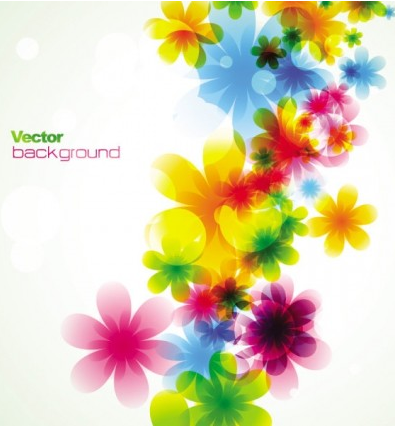 spring flowers background 03 vector