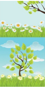 summer background Free vector