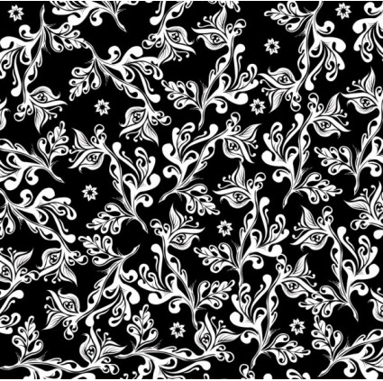 traditional floral pattern background 01 vector