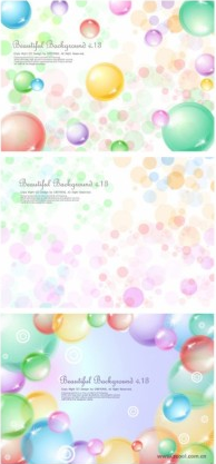 transparent sphere background vectors