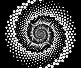 Abstract movement circle background vector 05