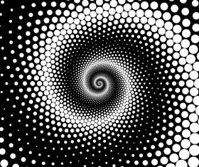 Abstract movement circle background vector 06