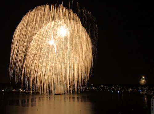 Around the World New Year Fireworks Stock Photo 03