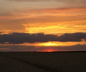 Be fascinated by sunset Stock Photo 03