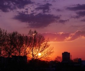 Be fascinated by sunset Stock Photo 04