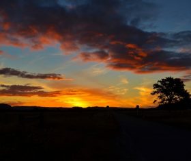 Be fascinated by sunset Stock Photo 05