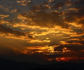 Be fascinated by sunset Stock Photo 07