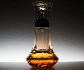 Beautifully designed perfume bottle Stock Photo 02
