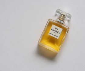 Beautifully designed perfume bottle Stock Photo 05