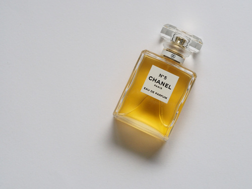 Beautifully designed perfume bottle Stock Photo 05