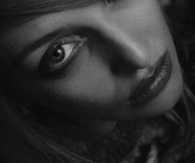 Black and White Portrait Photography of Women Stock Photo 10