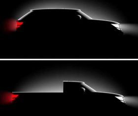 Black car illustration vectors set 03