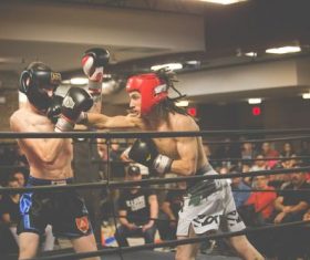 Boxing competition Stock Photo 02