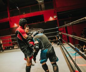 Boxing competition Stock Photo 06