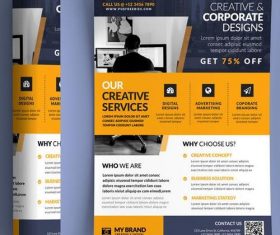 Business Promotional Brochure and Flyer PSD Template