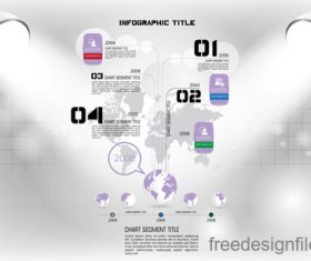 Business infographic with spotlight vector template 11