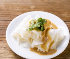 China cuisine steamed cold noodles Stock Photo 02