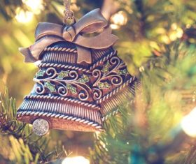 Christmas tree decoration Stock Photo 01
