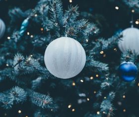 Christmas tree decoration Stock Photo 02