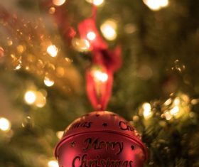 Christmas tree decoration Stock Photo 04