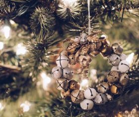 Christmas tree decoration Stock Photo 06