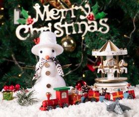 Christmas trinkets Stock Photo 02