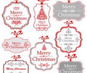 Collection of Christmas design elements vectors
