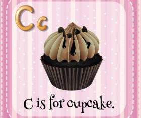 Cupcake illustration design vectors 04